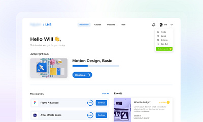 Gamified LMS Dashboard 🎓