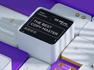 Dashboard 3d 3d blender blender3d dasboard design finance interface ui ux uxui