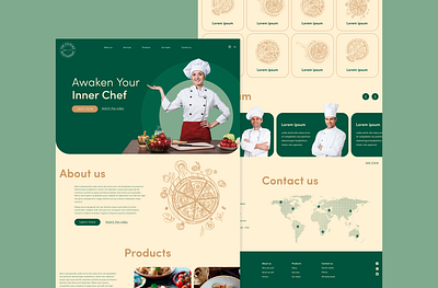 Italian Restaurant website design design italian restaurant landing page pizza restaurant landing page restaurant website ui uiux ux web design website design