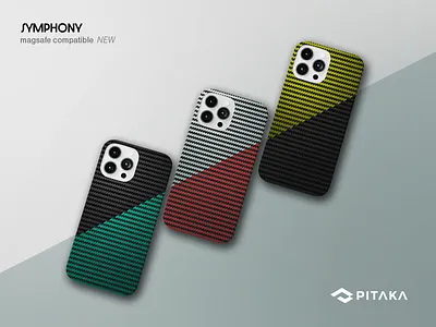 PITAKA Symphony 3d design brand design branding case design design graphic design icon design illustration illustration design logo modern design packaging design pattern pattern design product design simple design vector
