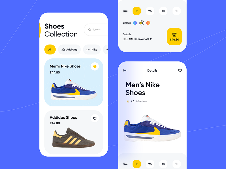 Shoe Online Shop App by Arif Islam on Dribbble