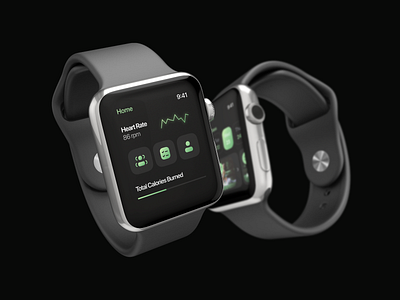 ImpactFit: Apple Watch app apple dark design fitness gym health home ios mode networthy new popular premium profile schedule trending ui watch workout