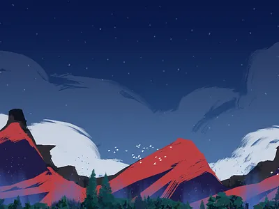 Album cover concept art animation design illustration