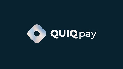 QUIQpay - Payment Provider branding design illustrator logo minimal typography