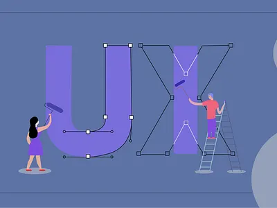 UX-UI Poster branding design graphic design illustration ui ux vector