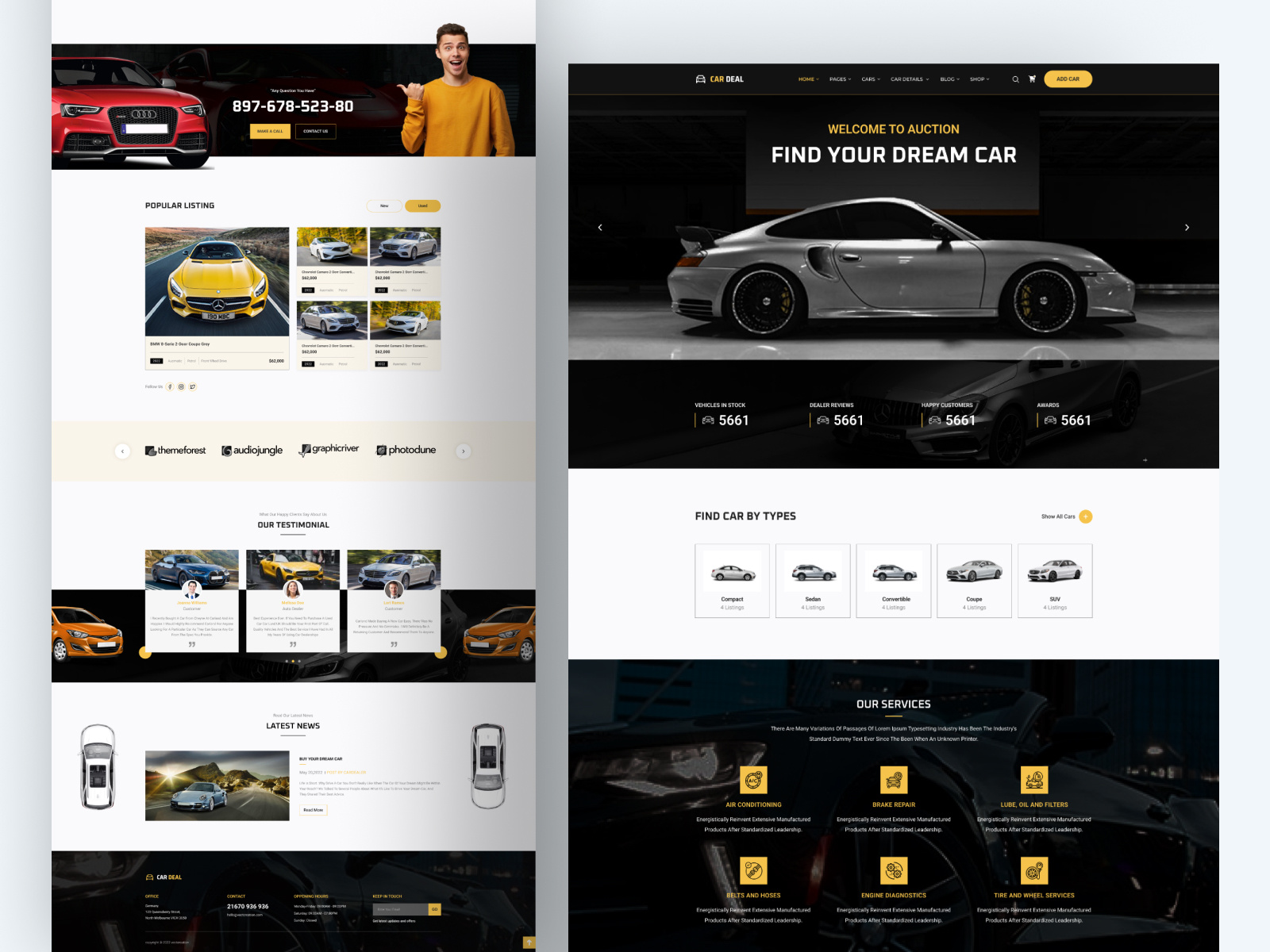 Car Rental Automotive Landing Page automatic automobile automotive automotive design car landing car landing page car rent car shop car website carservice landing page luxury car product rental uidesign uiux user interface web design website website design