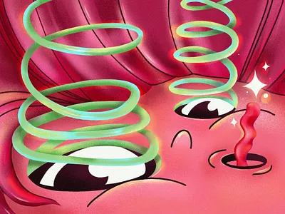 Catch up the magic✨ art catchup character creative design digitalpainting editorial graphic design illustration magic