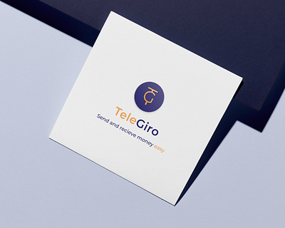Logo for fintech startup branding design fintech illustration logo mockup