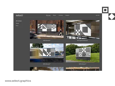 Select™ website branding design digital download ecommerce files free logo logodesign logotype mockups photorealistic psd purchase rebrand shop store templates typography website
