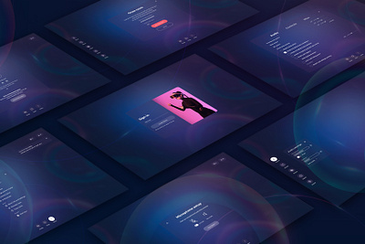 Website for Metaverse platform design metaverse neon ui uiux ux web website