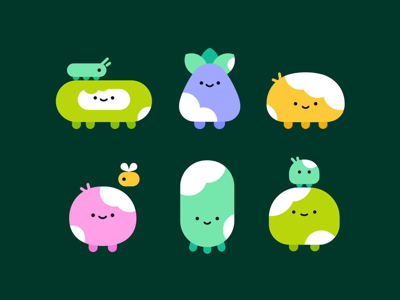 Example of Little Forest Sprites