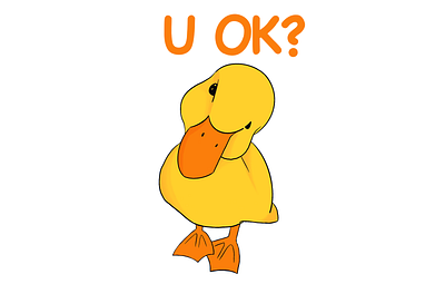 U ok? design digital art illustration