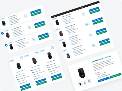 Product Cards by Fouita widgets app branding design graphic design illustration logo ui ux vector