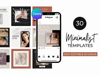 Minimalist Canva Instagram Post Templates branding canva canva apps canva free instagram instagram post instagram posts minimalist minimalist instagram post