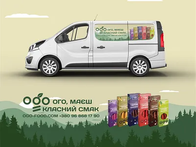 Car branding brand identity branding car branding car design carpathians corporate identity design dried fruit graphic design illustration van design