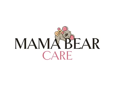 Mama Bear Care baby koala branding character design design graphic design illustration koala koala baby koala design koala logo logo logo design mascot mascot design mascot logo mom mother ui ux vector