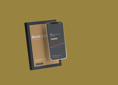 Free Bordered Book Cover Mockup animation book bordered branding cover design design template designs download free graphic design illustration logo mockup motion graphics psd psd mockup ui web