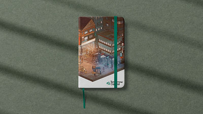 Tomorrow Capital - Notebook branding design doug john miller finance fintech illustration logo merch notebook notepad sketchbook stationery tech vc fund