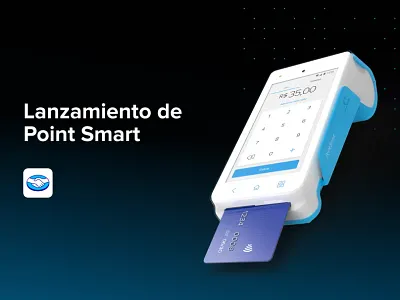 Lanzamiento de Point Smart en Brasil behance design fintech industrial design mercado libre mercado pago moercado livre payments posr print ux