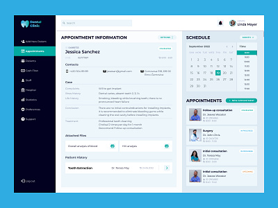 Hospital management dashboard app calendar dashboard healthcare hospotal planning uiux ux