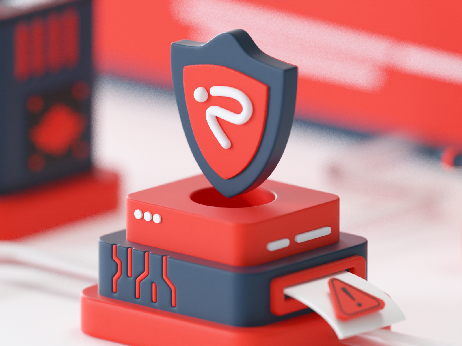 3D Illustration for Identityprotect.com 3d 3d art 3d design 3d icons 3d modelling 3dart 3dicon 3dicons 3dillustration 3dmodelling animation branding c4d cinema4d design graphic design icon illustration logo motion graphics