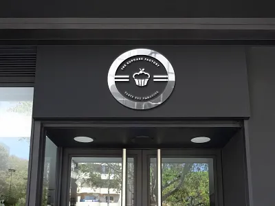 The Kupcake Factory animation brand identity branding design designer logo mockup