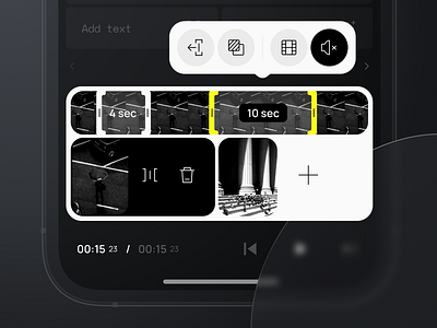 C4 Studio - AI Video Editor App ai android app app application design editor iphone app mobile photo photo editor ui ux video video editor