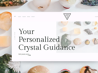 Immortelium Website black blog branding clean counselling creative crystal design esoteric graphic design healing inspiration landing medical minimal triangle typography website white wordpress