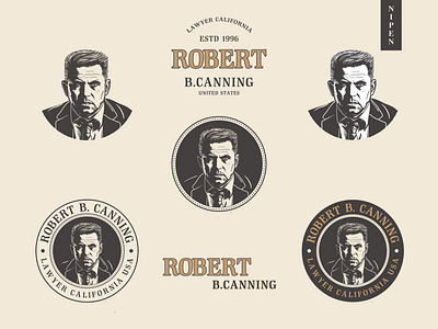 Robert B Canning Vintage Logo brand brand identity branding branding design clean logo creative logo design drawing logo graphic graphic design graphicdesign hand drawn logo illustration logo logo concept logo design logo designer logomark logos logotype