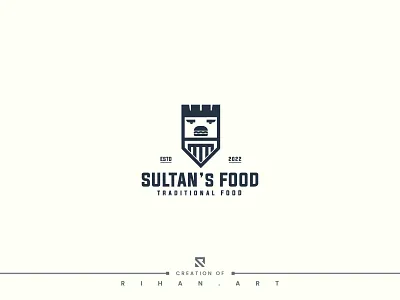 Sultan's Food | Burger | Sultan | Minimal Food Logo Design 2022 99design abcdefghijklmnopqrstuvwxyz bakery logo brand identity design burger logo castle creative logo crown fast food logo food food chain logo food delivery logo guideline king logo designer logoinspirations minimal restaurant sultan vintage