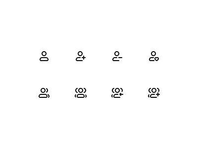User Icons icon design icon set icons interface ui user user experince users ux