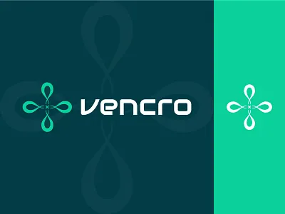 Vencro Logo Design | Branding attractive logo modern