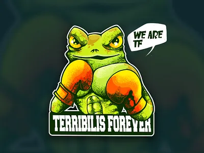 FROG FIGHTER ILLUSTRATION art artworks cartoon character design design art graphic design illustration ilustration ilustrator logo