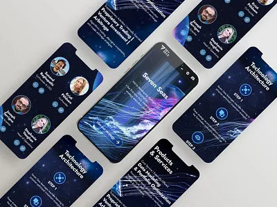 Seven Seas – Responsive – Tablet & Mobile blockchain crypto ui ux