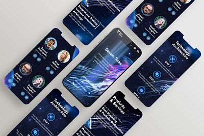 Seven Seas – Responsive – Tablet & Mobile blockchain crypto ui ux