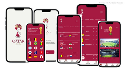 worldcup app ux design app branding design graphic design illustration kenya nairobi typography ui ux vector