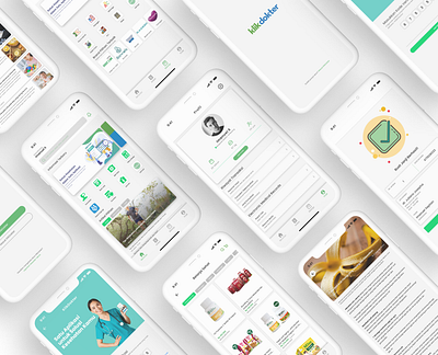 Health App - Klik Dokter branding ui