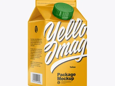 Download Psd Mockup Glossy Carton Package Mockup HQ design graphic design illustration
