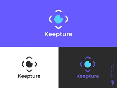 Keepture Minimal Camera Icon Logo Design branding camera icon camera logo camera minimal camera simple icon camera vector design logo marufcreative minimal logo photography photography icon photography logo vector