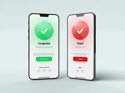 Flash Messages dailyui design ui ux