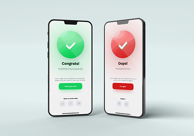 Flash Messages dailyui design ui ux