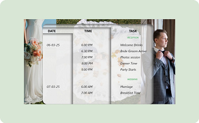 Daily UI : 79 Itinerary...