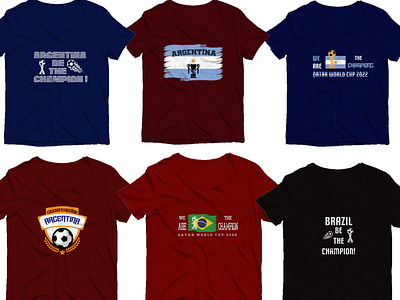 Qatar world cup 2022 t shirt design. argentina argentina football team argentina soccer brazil brazil football fans champion championship 2022 country lover favorite team fifa fifa world cup fifa world cup2022 football t shirt graphic t shirt marchndise qatar qatar world cup t shirt unique t shirt