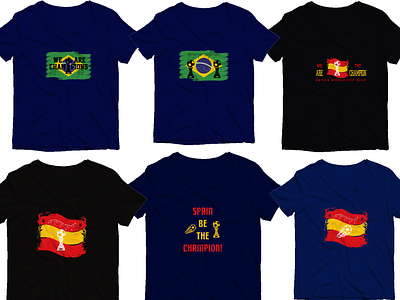 Qatar world cup 2022 brazil brazil football team champion country lover favorite team fifa fifa world cup fifa world cup 2022 football football lover graphic design graphic t shirt marchndise qatar qatar world cup soccer spain spain football team t shirt