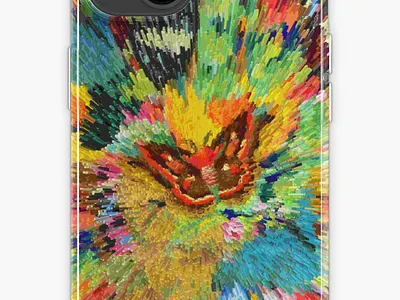 Colorful butterfly pattern iPhone case design branding branding design design editing illustrations illustrator iphone iphone13 iphone14 iphone14 pro iphone14plus iphone14promax logo