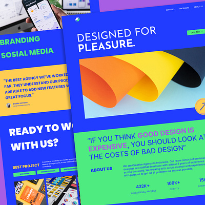 Agency Web Design agency branding design interface trends ui ui design ui trends uiux ux web design website