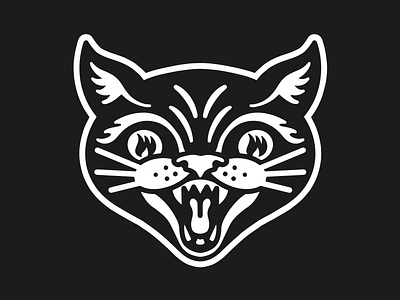 BLACK CAT MISFIT cat doodle illustration willpower