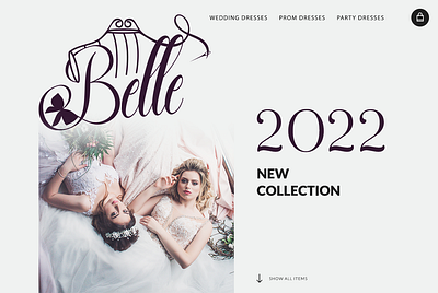 Belle - Dressmaker Logo Design Challenge branding design graphic design logo