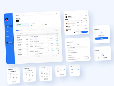 Orders app design ui ux