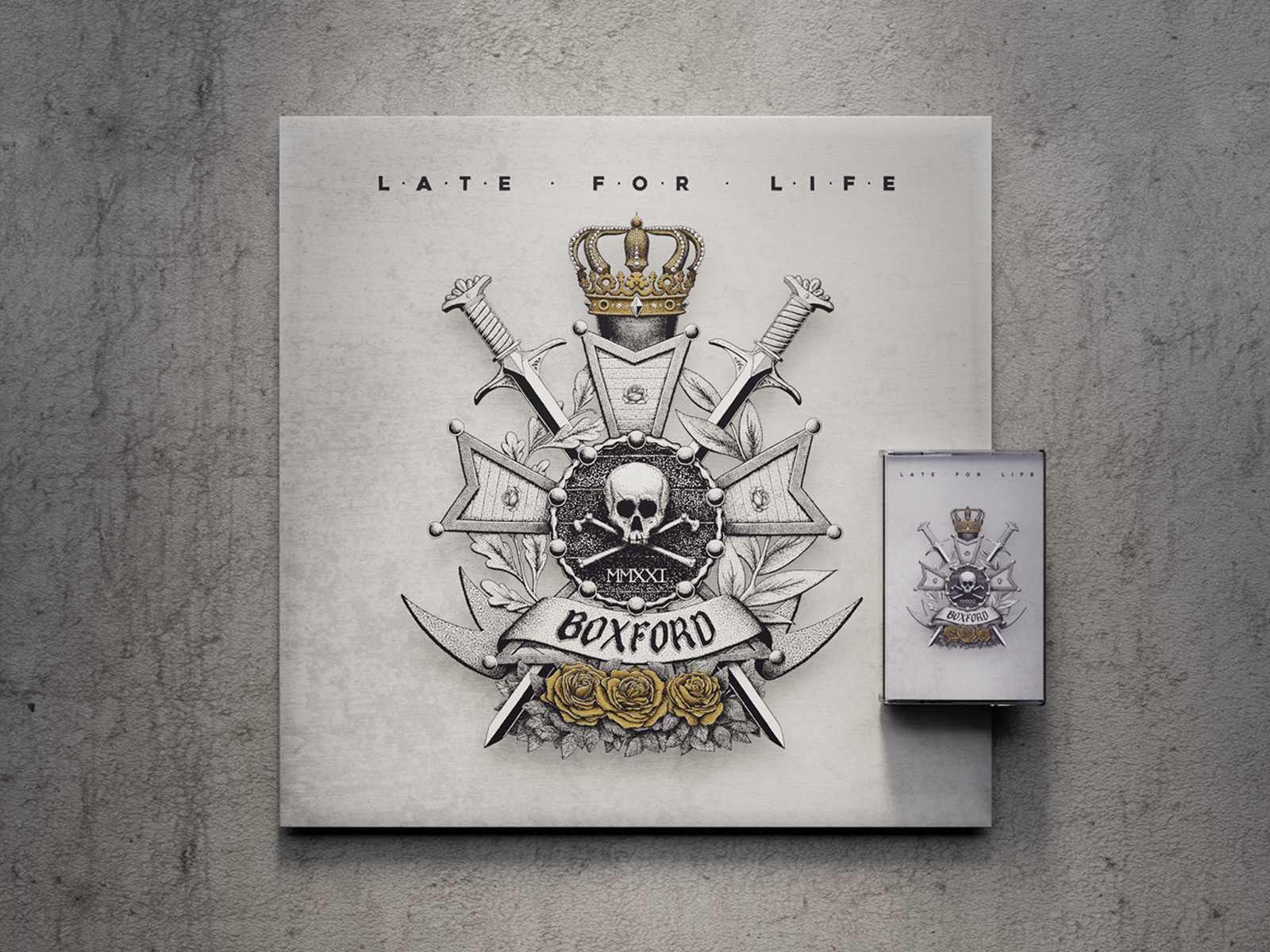 Example of Custom Album Artwork Design/Illustration